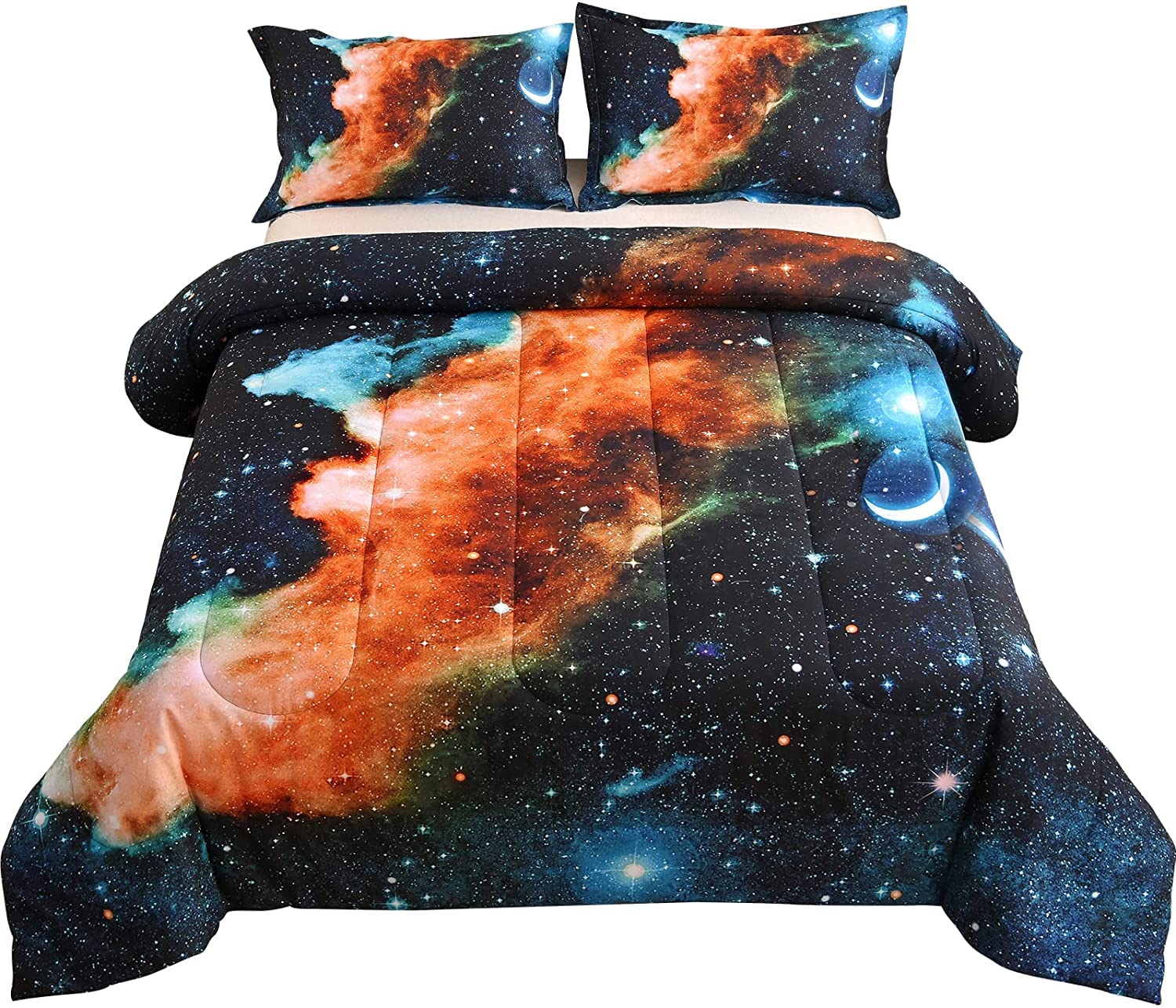 Blue Galaxy Bedding Sets 