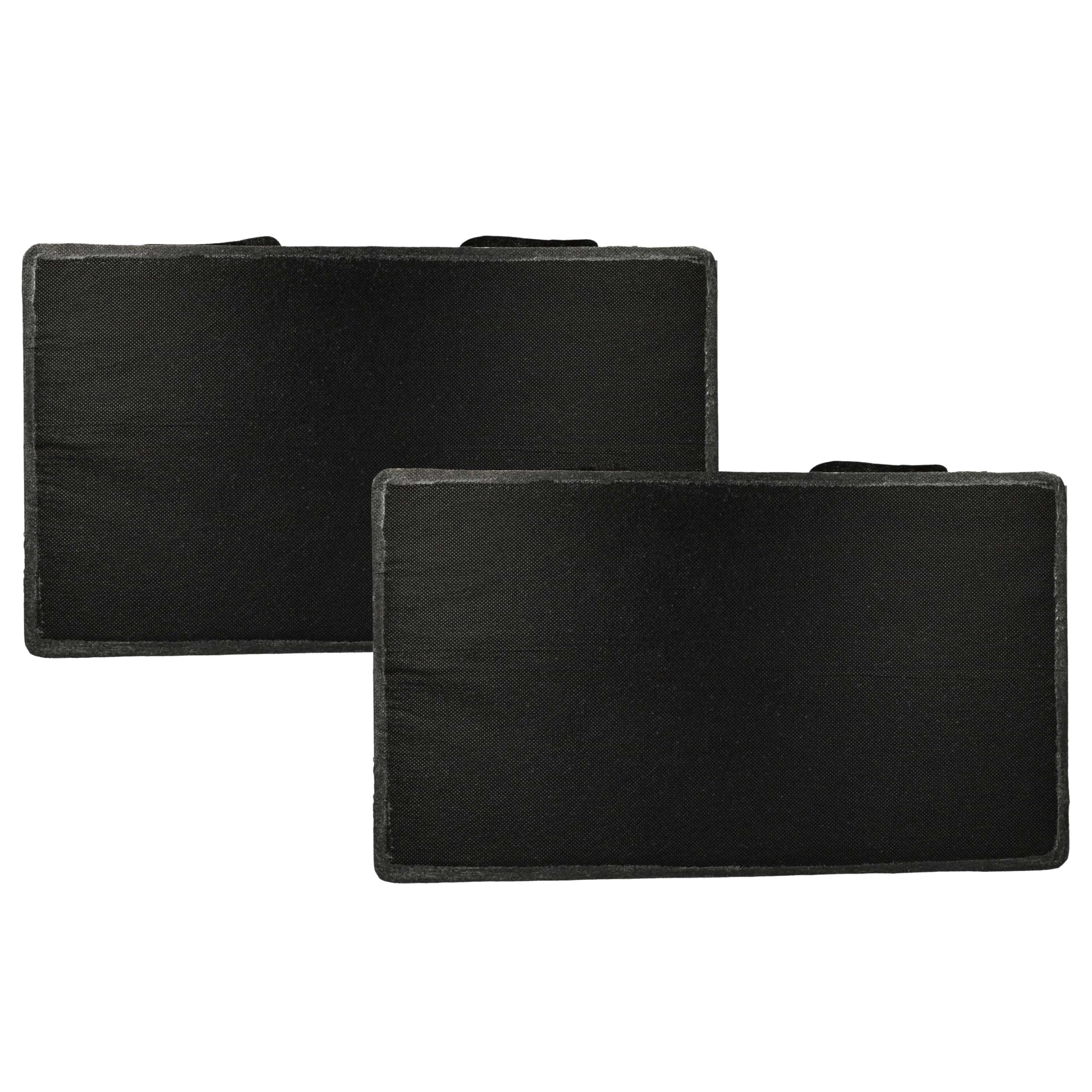 vhbw 2 x actieve koolfilter geschikt voor Miele DA 327, DA 327 I, DA