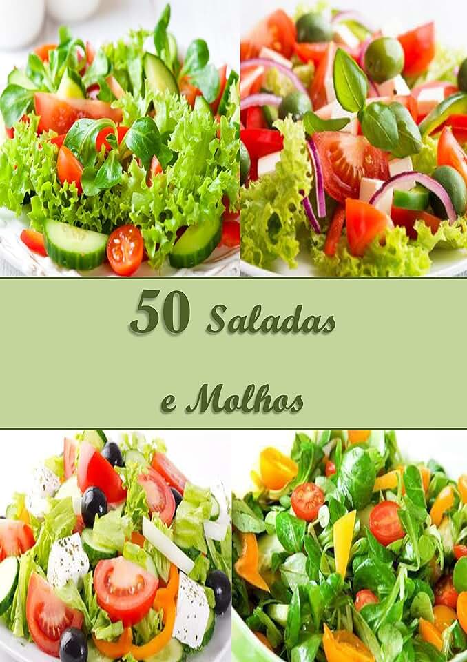 Receitas de Saladas com Molhos (Livro de Receitas)