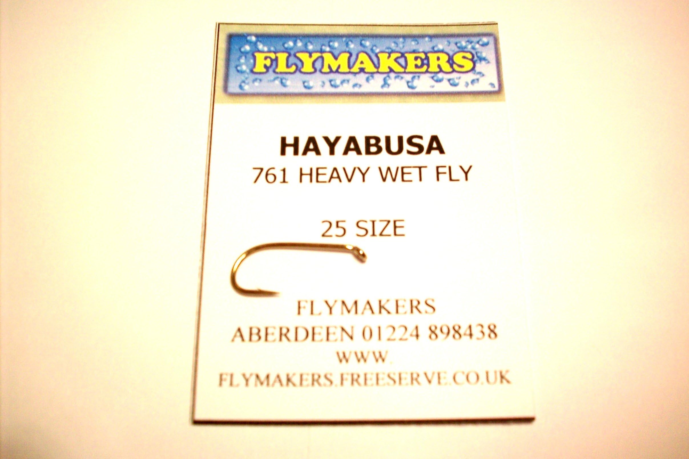 Hayabusa CompetitionHeavy Wet Fly Fishing Hooks 25 er Packet Code FLY761