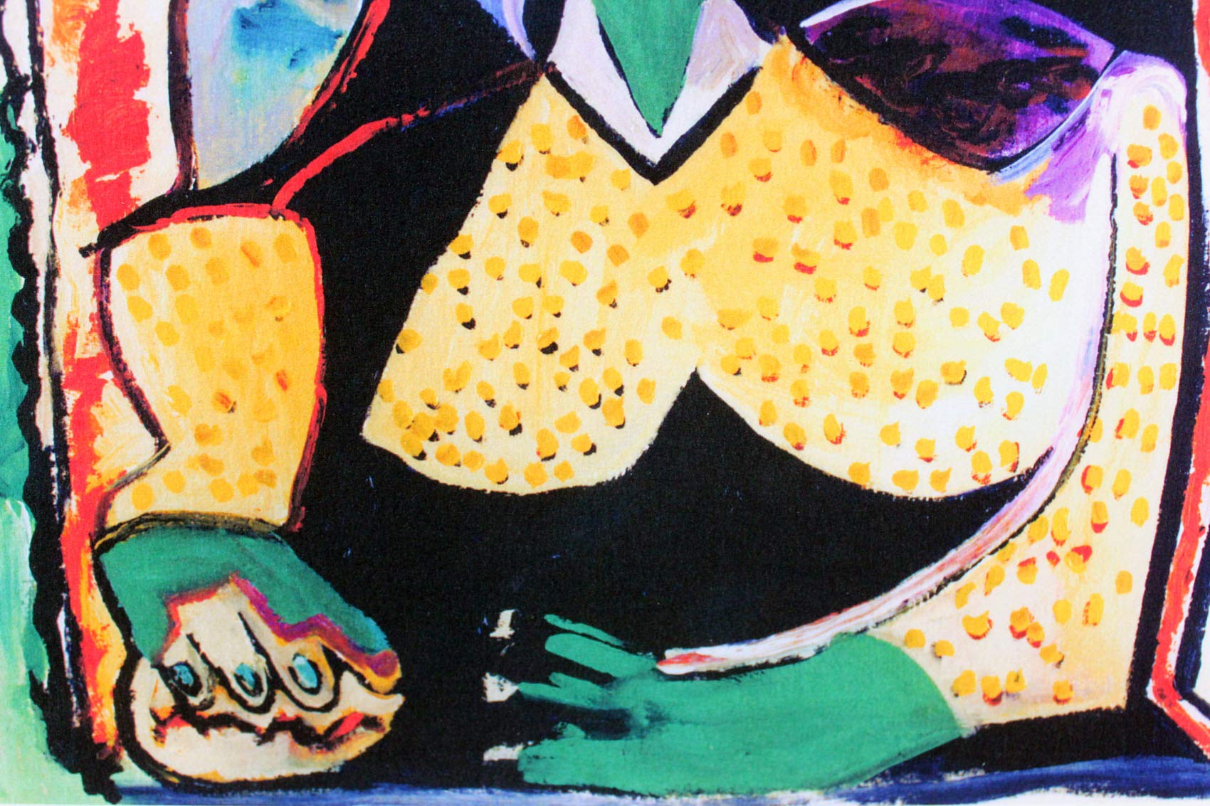 Amazon.co.jp: ピカソ 絵画「女性の肖像」限定エディション付複製画