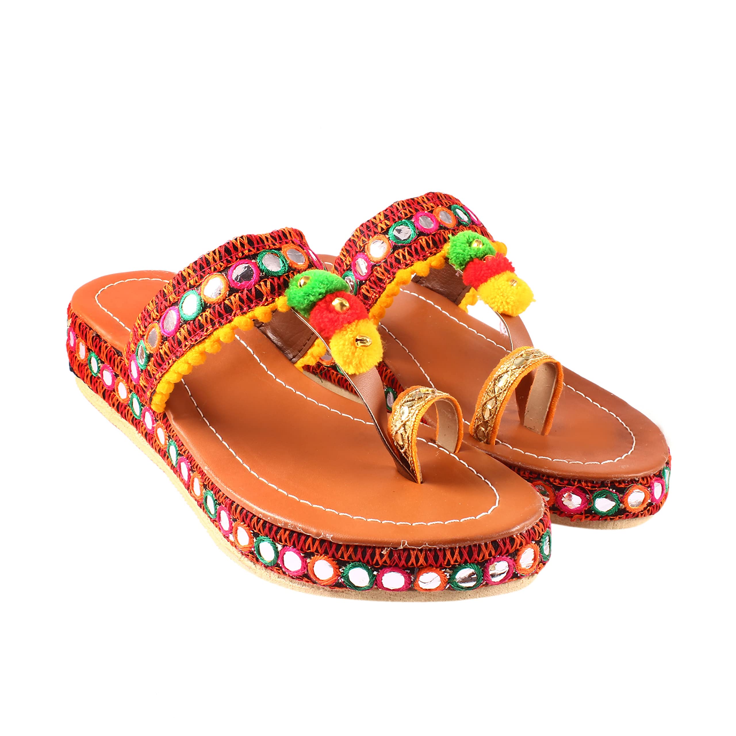 See full amazon price history chart for Rajasthani Jaipuri Work Kolhapuri Ethnic Womens Girls Ladies SLI Fashionable Sandals (Numeric_9) Multi Rajasthani Jaipuri Work Kolhapuri Ethnic Womens Girls Ladies SLI Fashionable Sandals (Numeric_9) Multi (B0B39NKNCV) Amazon Price History, Amazon Price Tracker