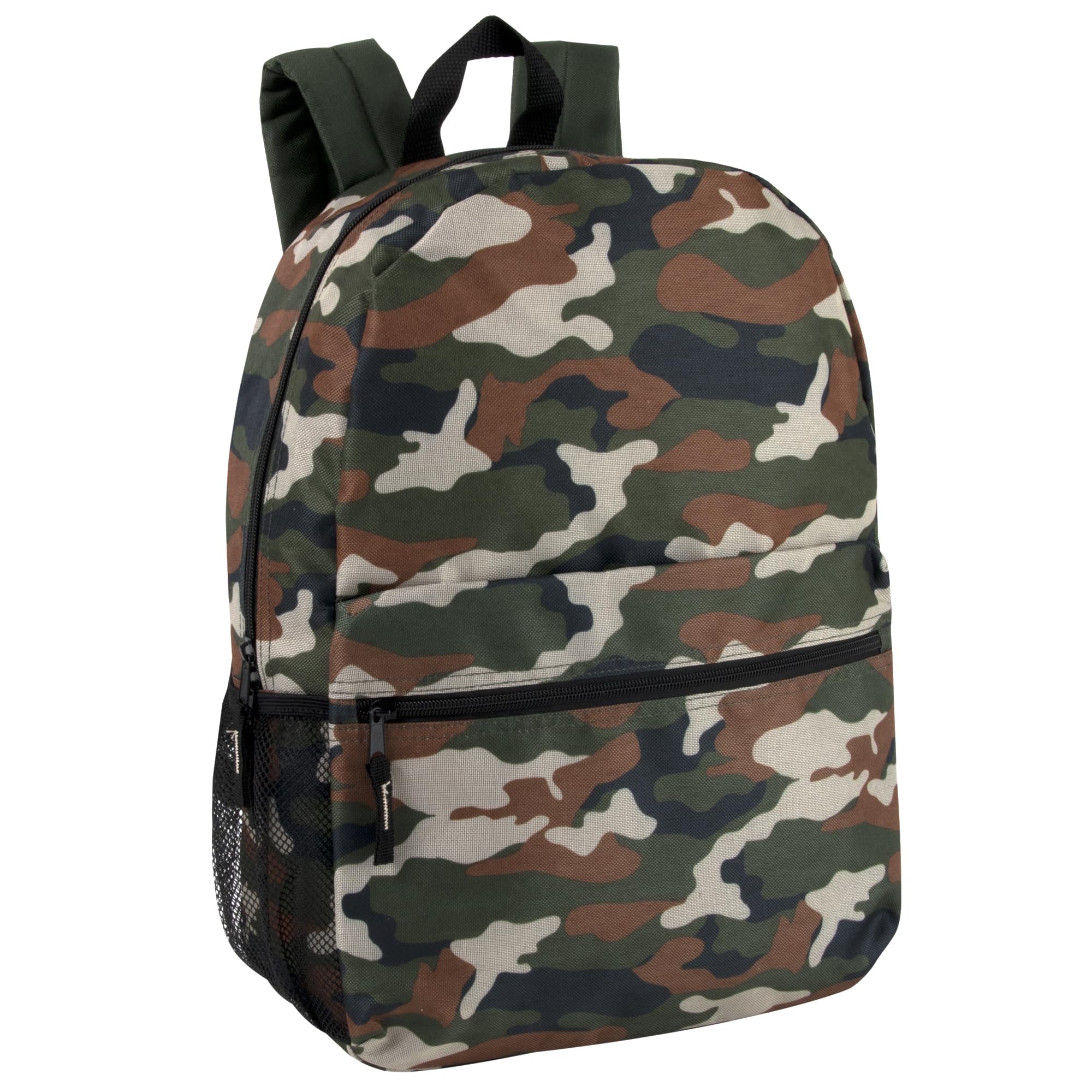Boys Printed Backpack with Pencil Pouch for School, Travel, Hiking, Camping for Kids