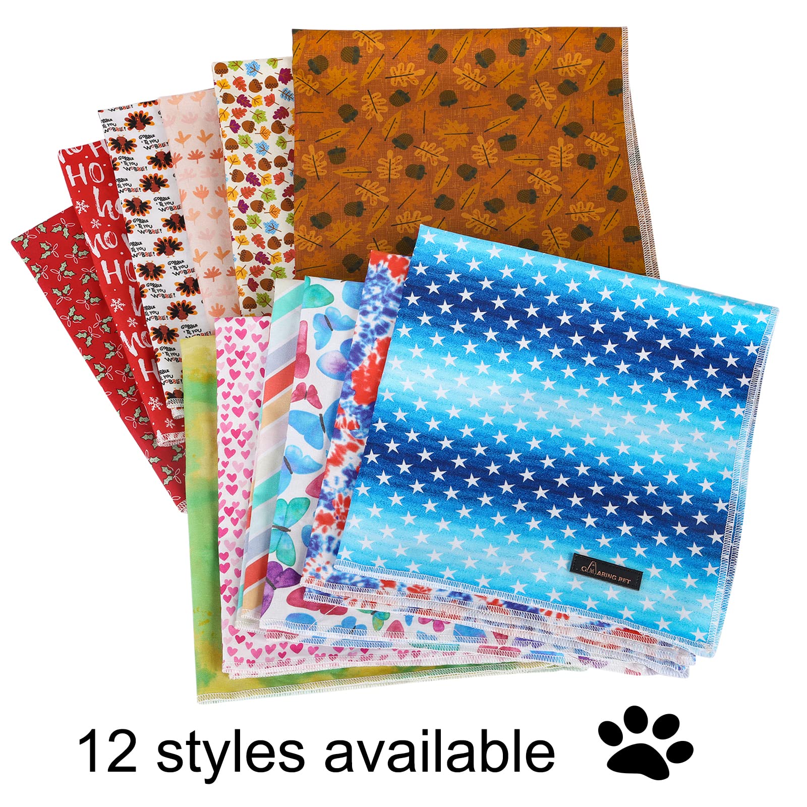 ARING PET Hundehalstuch – Halloween Bandana Für Hunde & Katzen | Weiches Dreieckstuch, Waschbar, In S & L