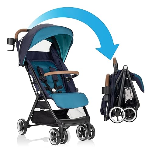 Evenflo Gold - Cochecito Otto de viaje ligero autoplegable (azul zafiro), (18812312)