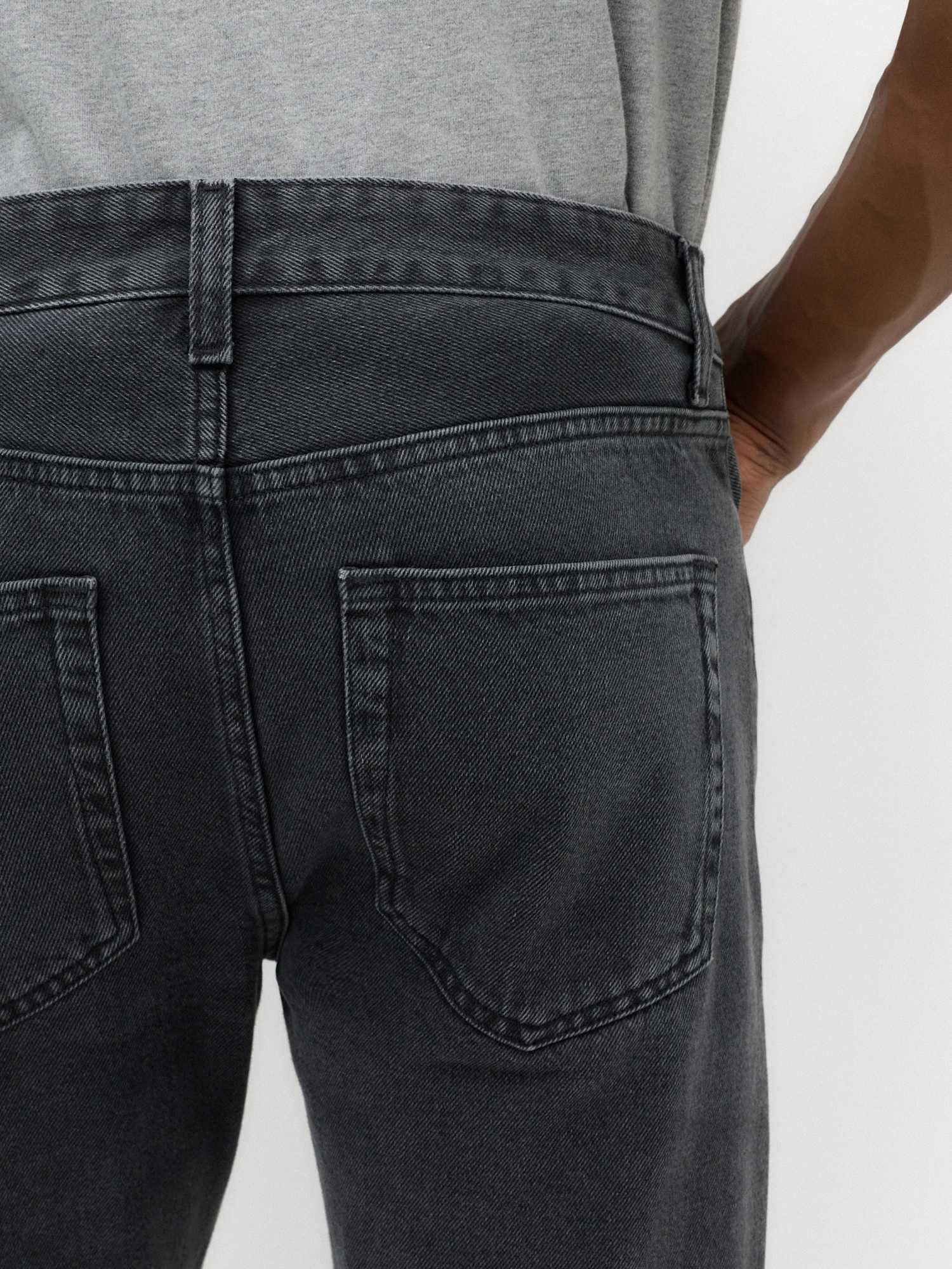 Marks & Spencer Jean Homme Coupe Droite en Pur Coton