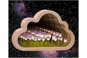 Forever Tulip Mirror Lamp: Illuminating Elegance and Floral Charm