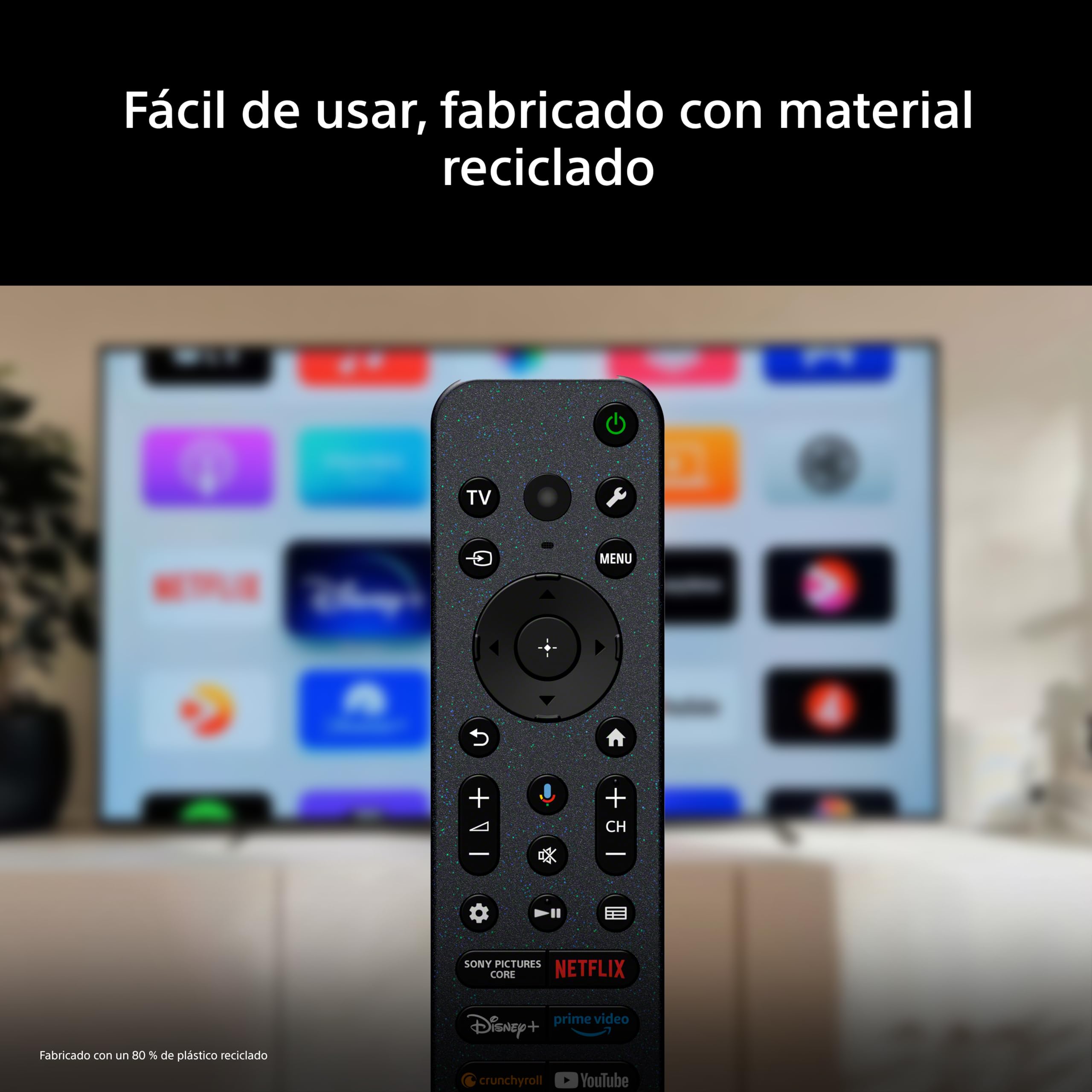 Sony BRAVIA 2 II 55 Pulgadas TV 4K Smart TV (Google TV), Procesador X1, Escalado 4K, Dolby Atmos y DTS:X, Compatible con PS5, 50S20M2, Modelo 2026