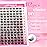 FADLASH Cluster Lashes Fluffy 10-18mm Lash Clusters Volume Lash Extension 112Pcs 3D DIY Lash Clusters D Curl Individual Lashes (R03-0.07-D,10-18mm)