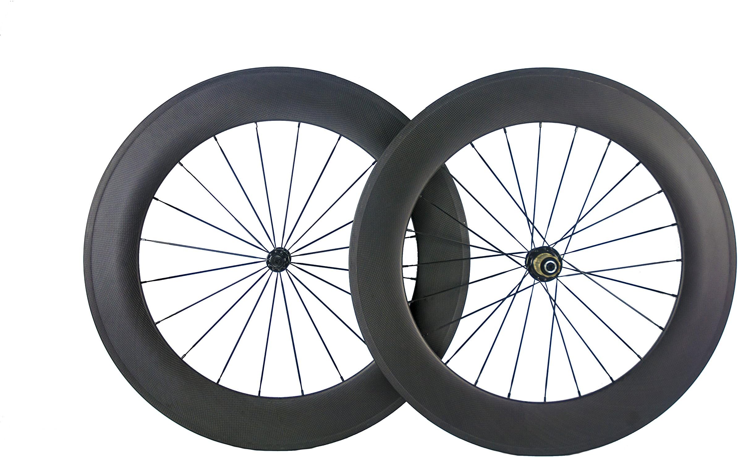 88mm Wheelset Clincher 700c Carbon Cyclocross Rim for Road Bicycle 23mm Width
