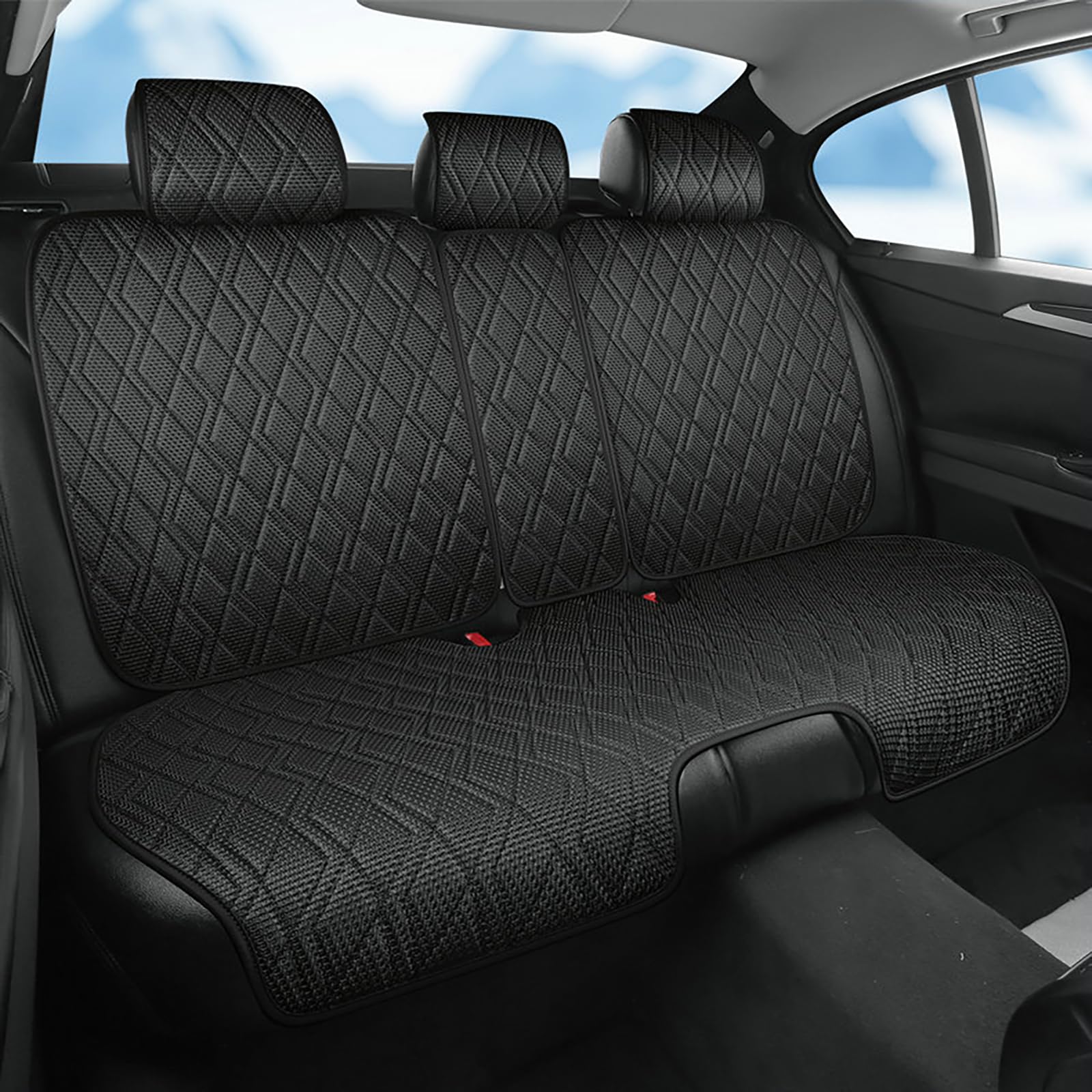 Cuscino Sedile Auto per Toyota C-HR Hybrid EV Comodo | coprisedili traspirante imbottitura antiscivolo teli protezione lino estivo fodera ergonomico fresco lavabile tappetino