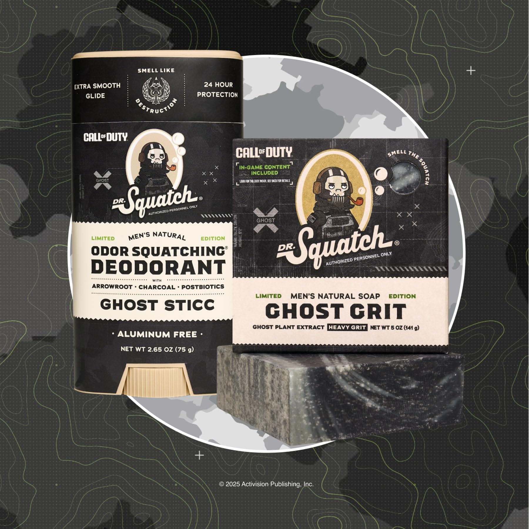 Amazon.com: Dr. Squatch Call of Duty Bundle - Set de regalo de 2