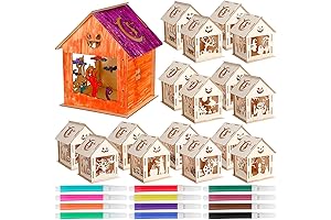 Wettarn Halloween Haunted House Paint Kit for Kids