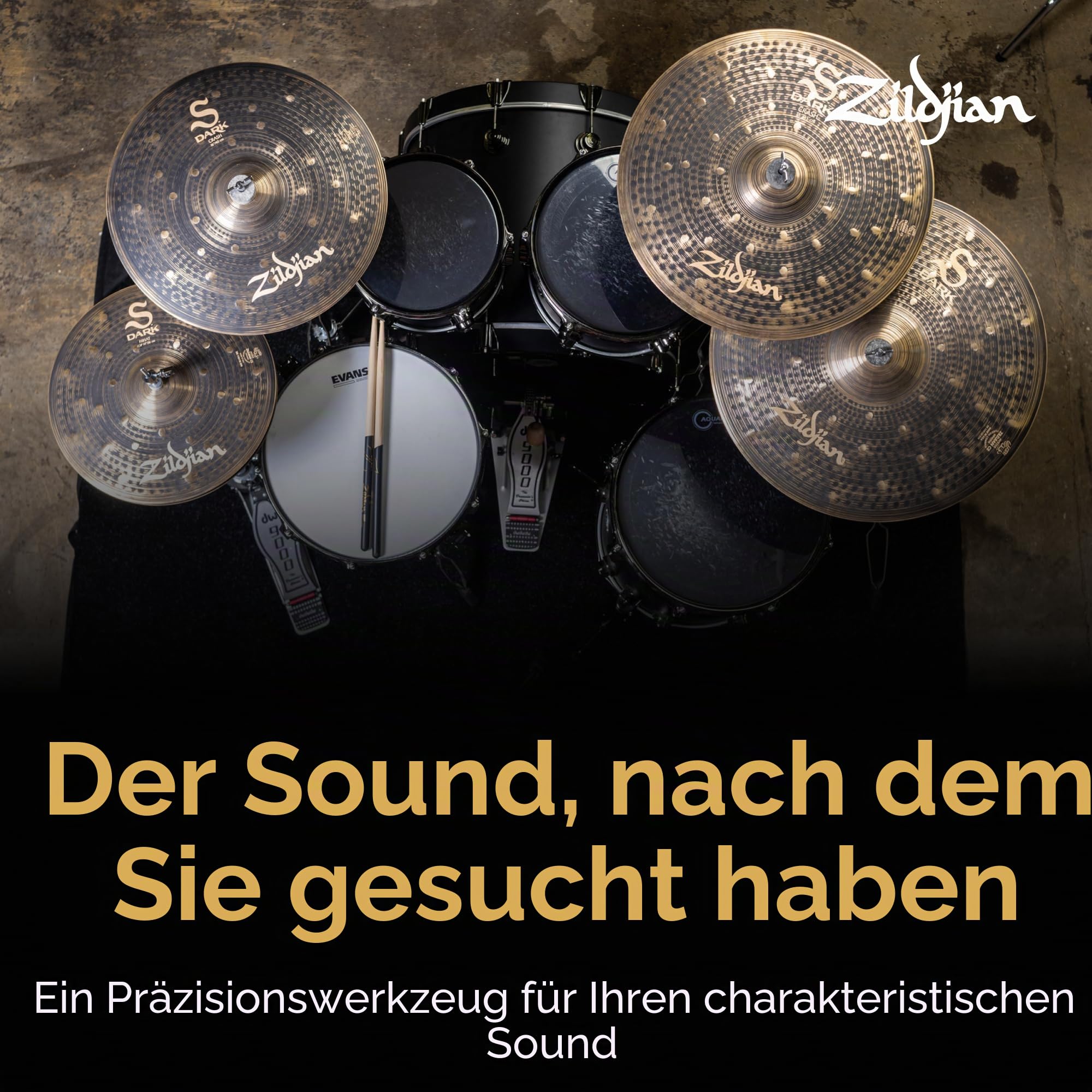Zildjian SD4680 S Family Dark Cymbal Pack - Becken Set