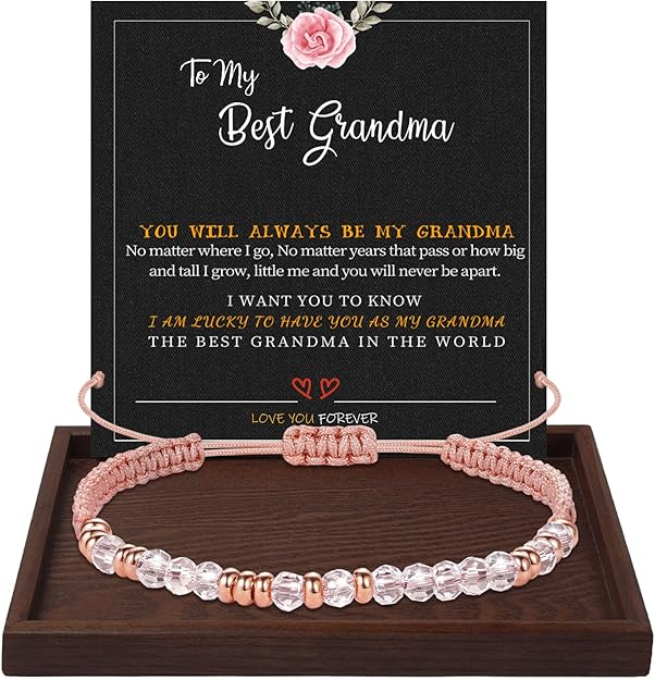 Btysun Morse Code Bracelets for Women Christmas Gift Stocking Stuffers for Teens Pink Braided Bracelets Inspirational Best Friend Birthday Gifts for Her High School Graduation Gifts for Her 2025 Mom Bracelet Jewelry