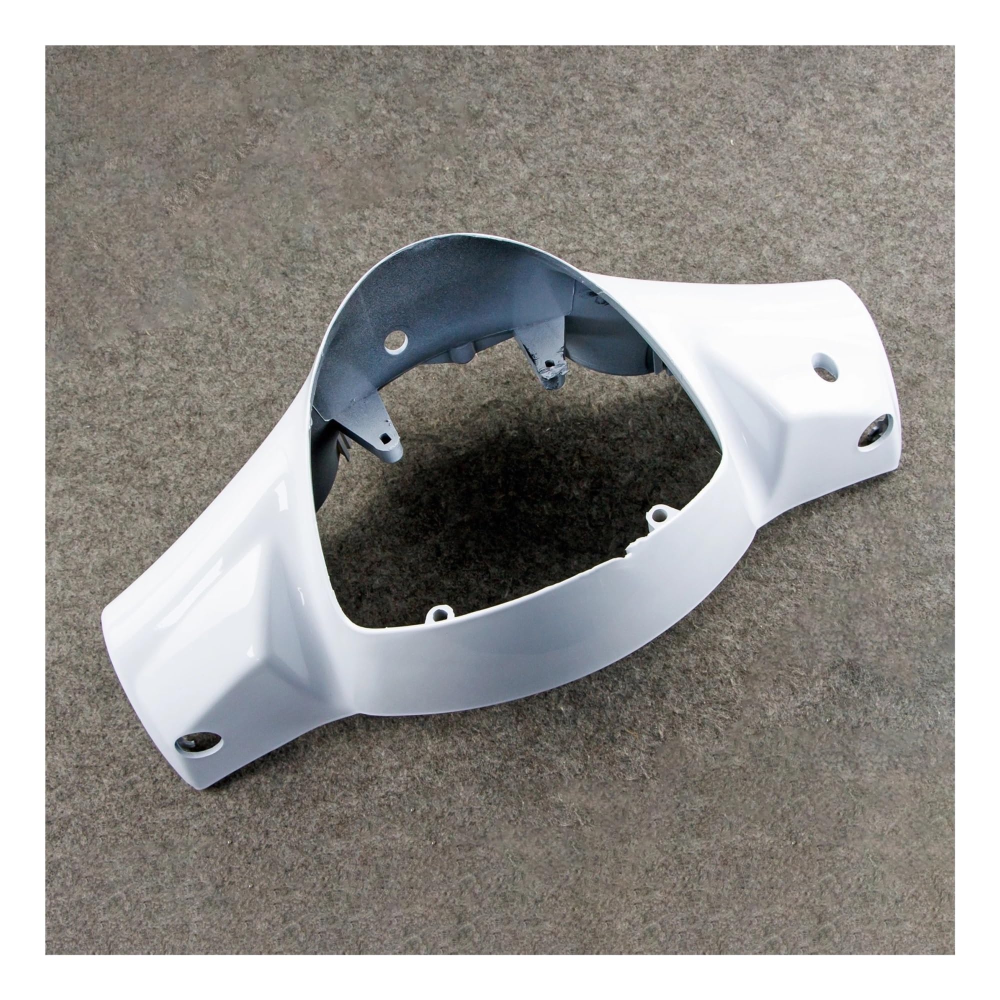 Carénage avant supérieur Fly 150 finition peinte blanc accessoires moto - 8