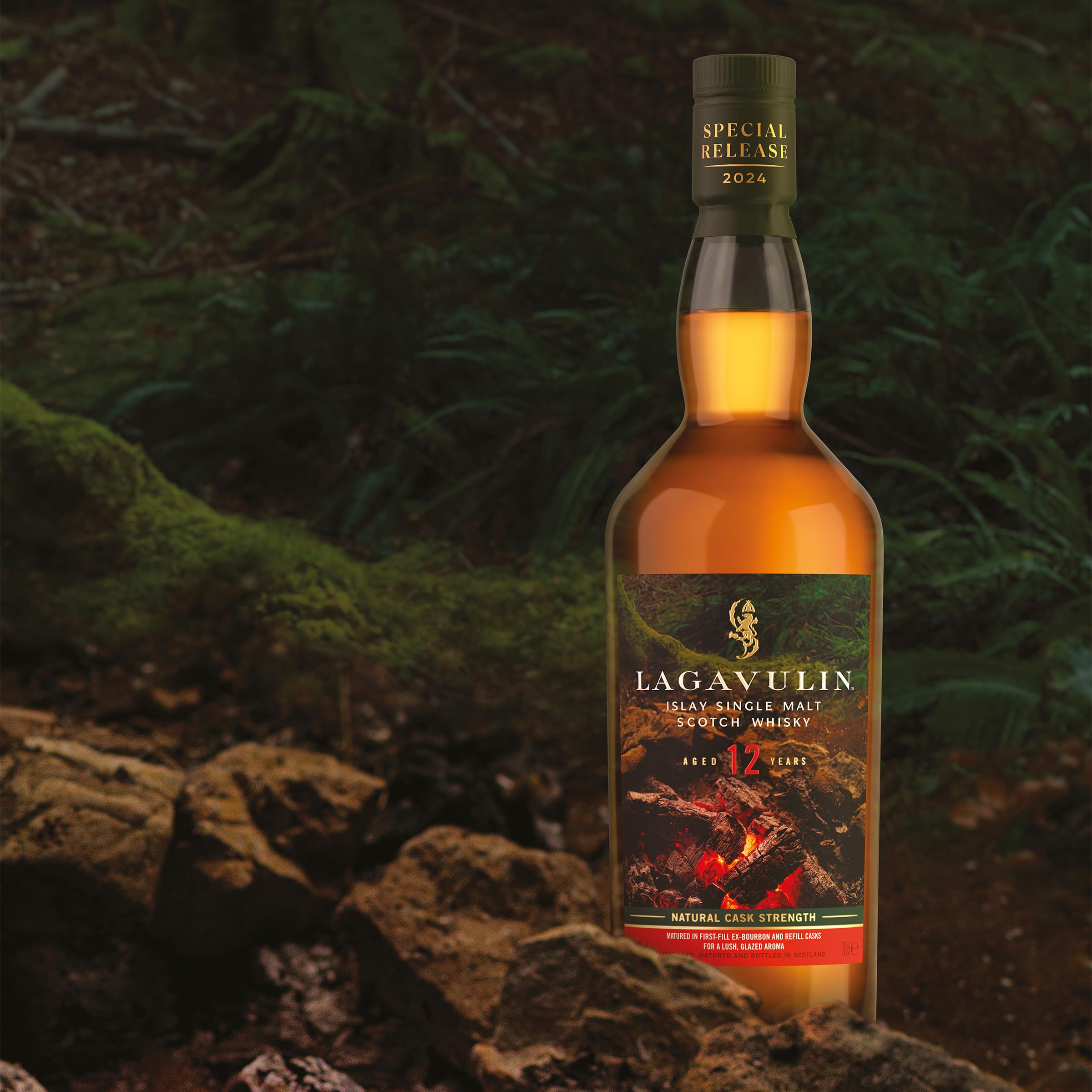 LAGAVULIN Fireside Tales, Special Release 2024, Single Malt Scotch Whisky, Lagavulin 12 Jahre, Geschenkidee, 57,4% vol, 700 ml