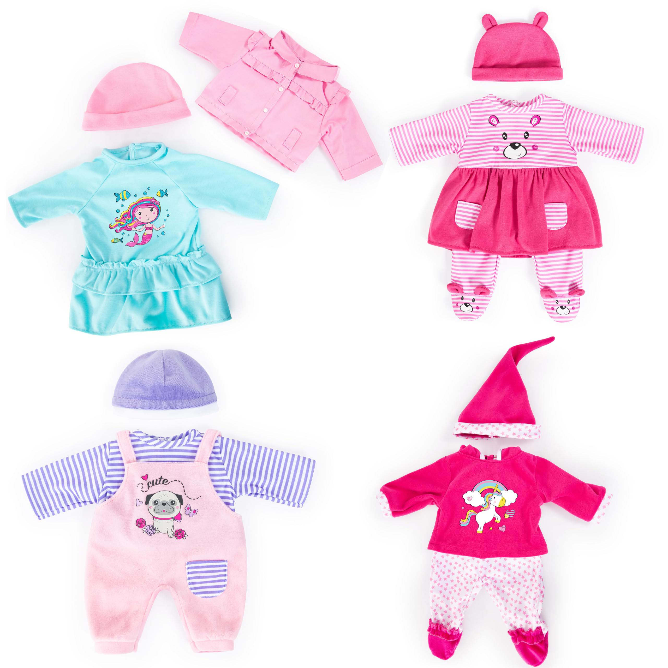 Costumi Bambole Bambini Vestitino Per Bambole Bayer Design 33-38cm Con