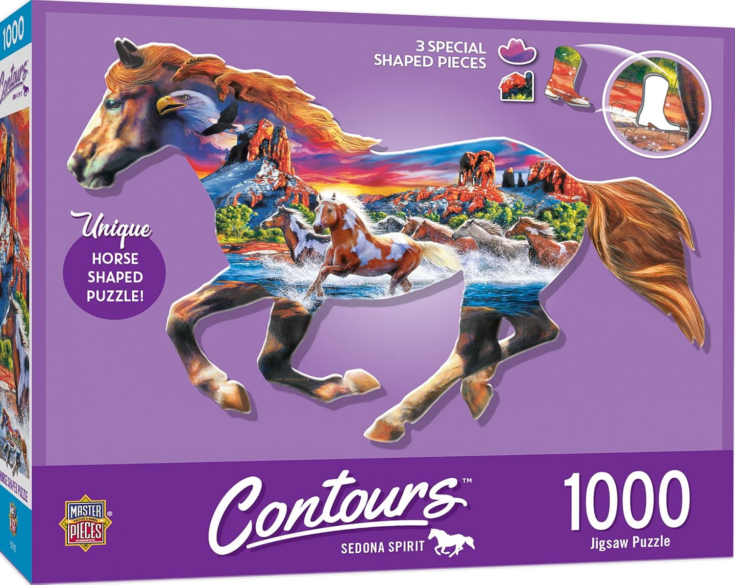 MasterPieces 1000 Piece Jigsaw Puzzle for Adults, Family, Or Youth - Sedona Spirit - 38"x25"