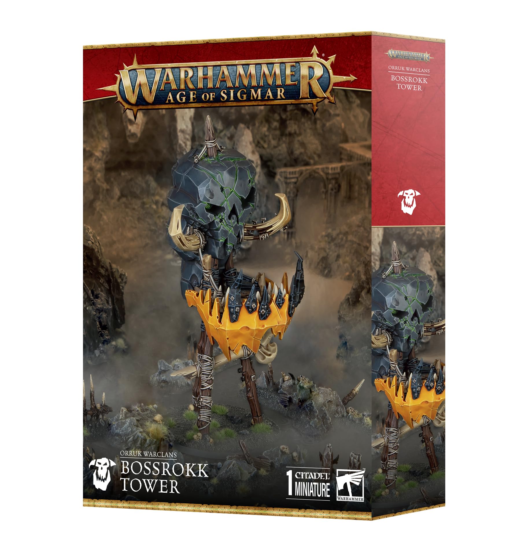 WARHAMMER AGE OF SIGMAR ORRUK WARCLANS: BOSSROKK TOWER