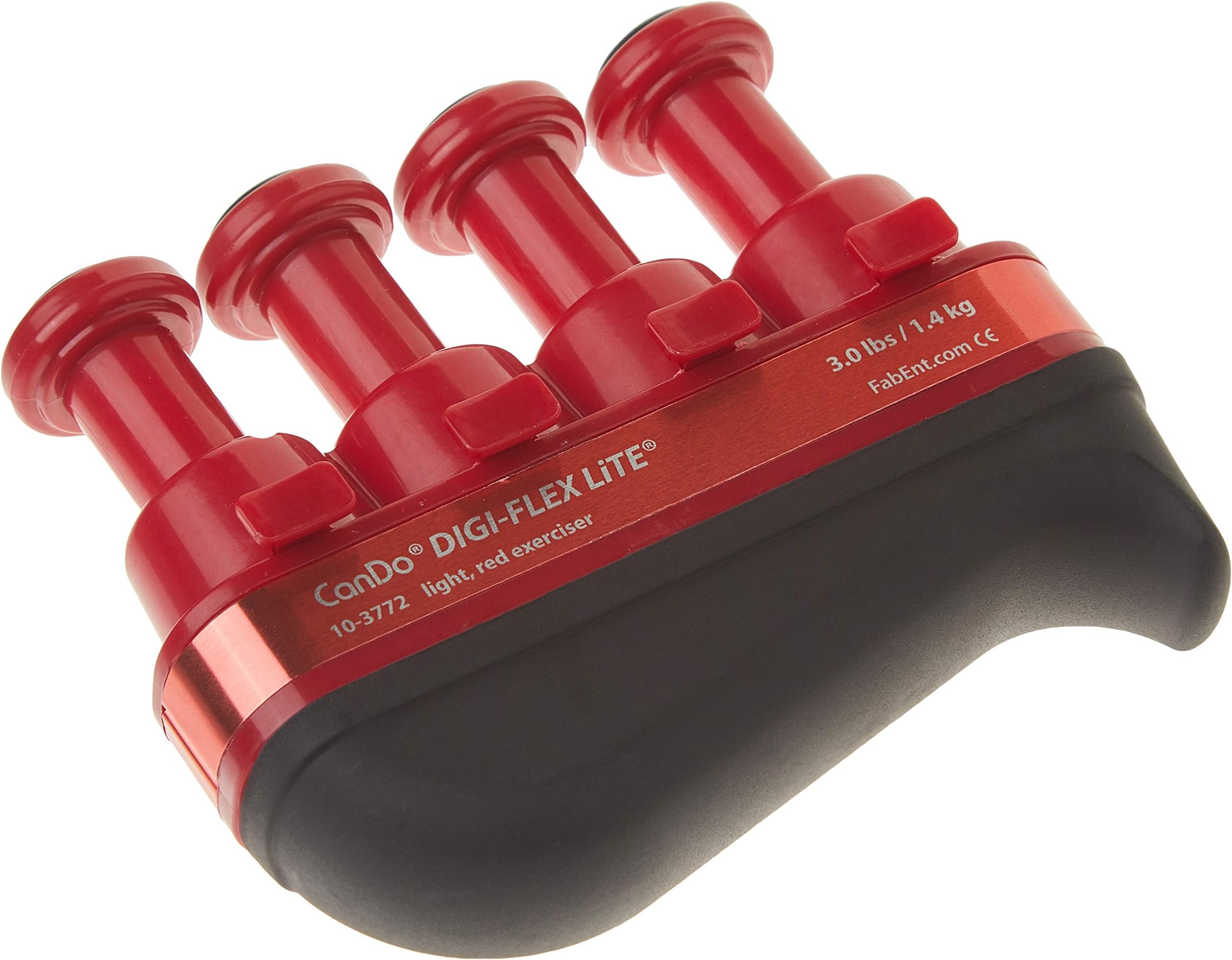 CanDo 10-3772 Digi-Flex LiTE Exerciser, Light, Red