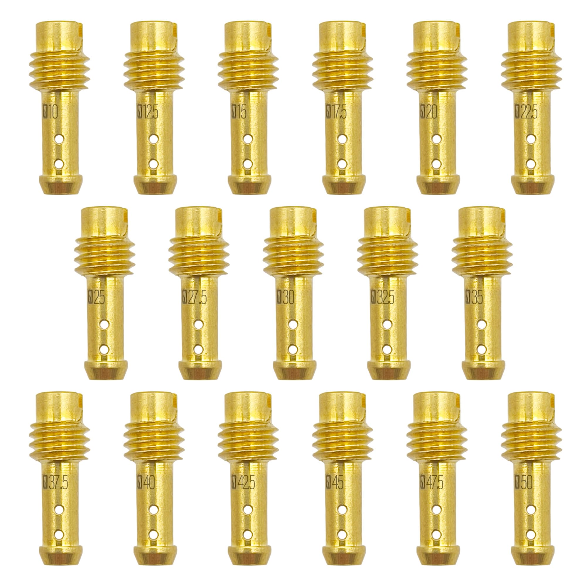 for Mikuni Carburetor Pilot Slow Jet Kit for VM TM Carburetors VM22/210 (#10-#50)