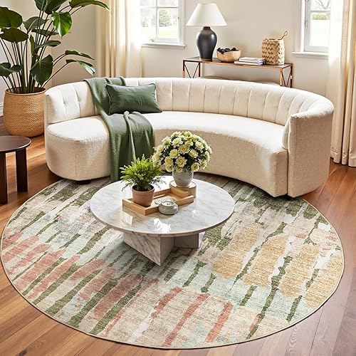 Vista 80 de jinchan Alfombra de pasillo de 2 x 6 pulgadas, lavable, moderna, abstracta, gris, con estampado múltiple, alfombra para interiores, contemporánea