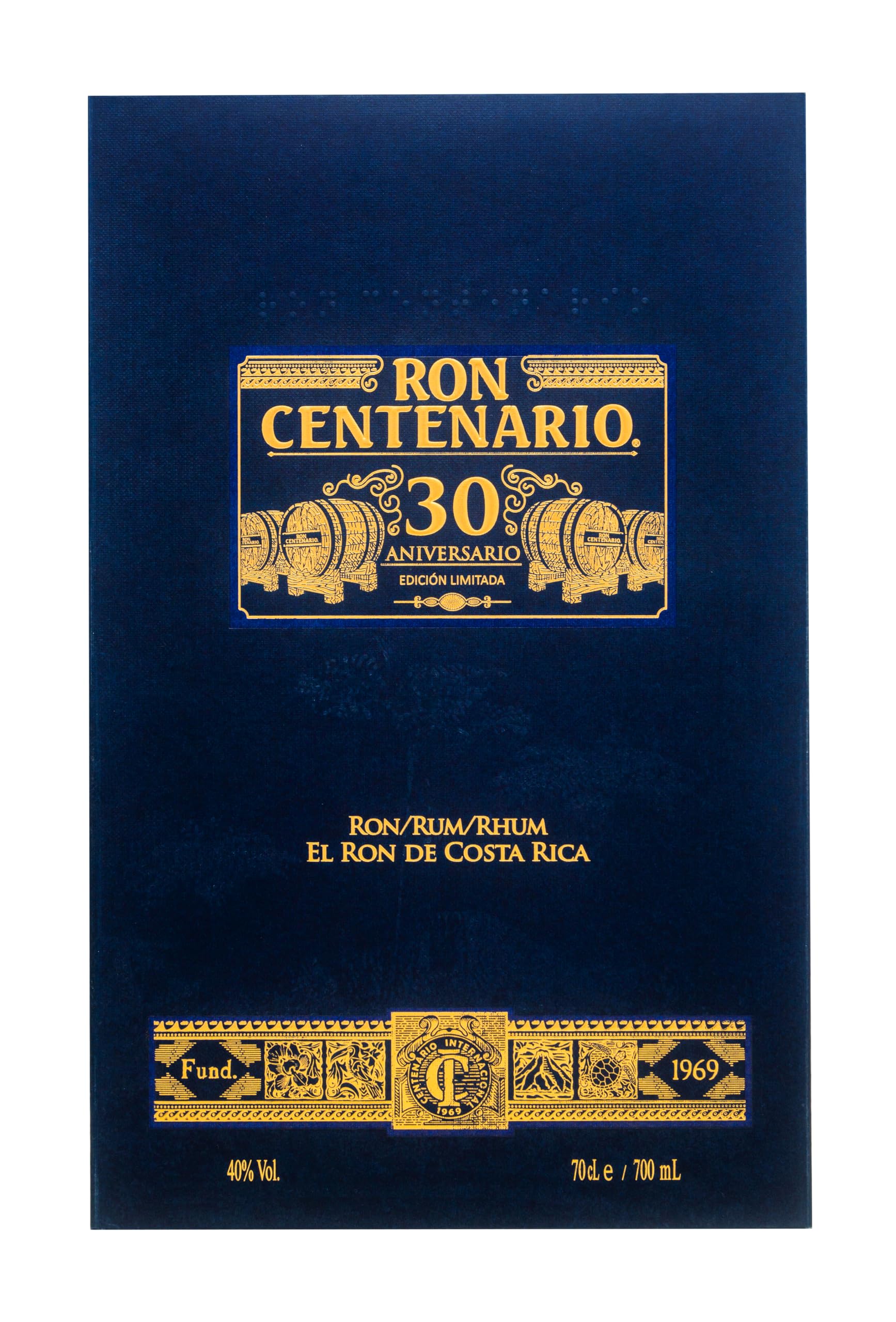Centenario 30 Ans Edicion Limitada Rhum 70 cl