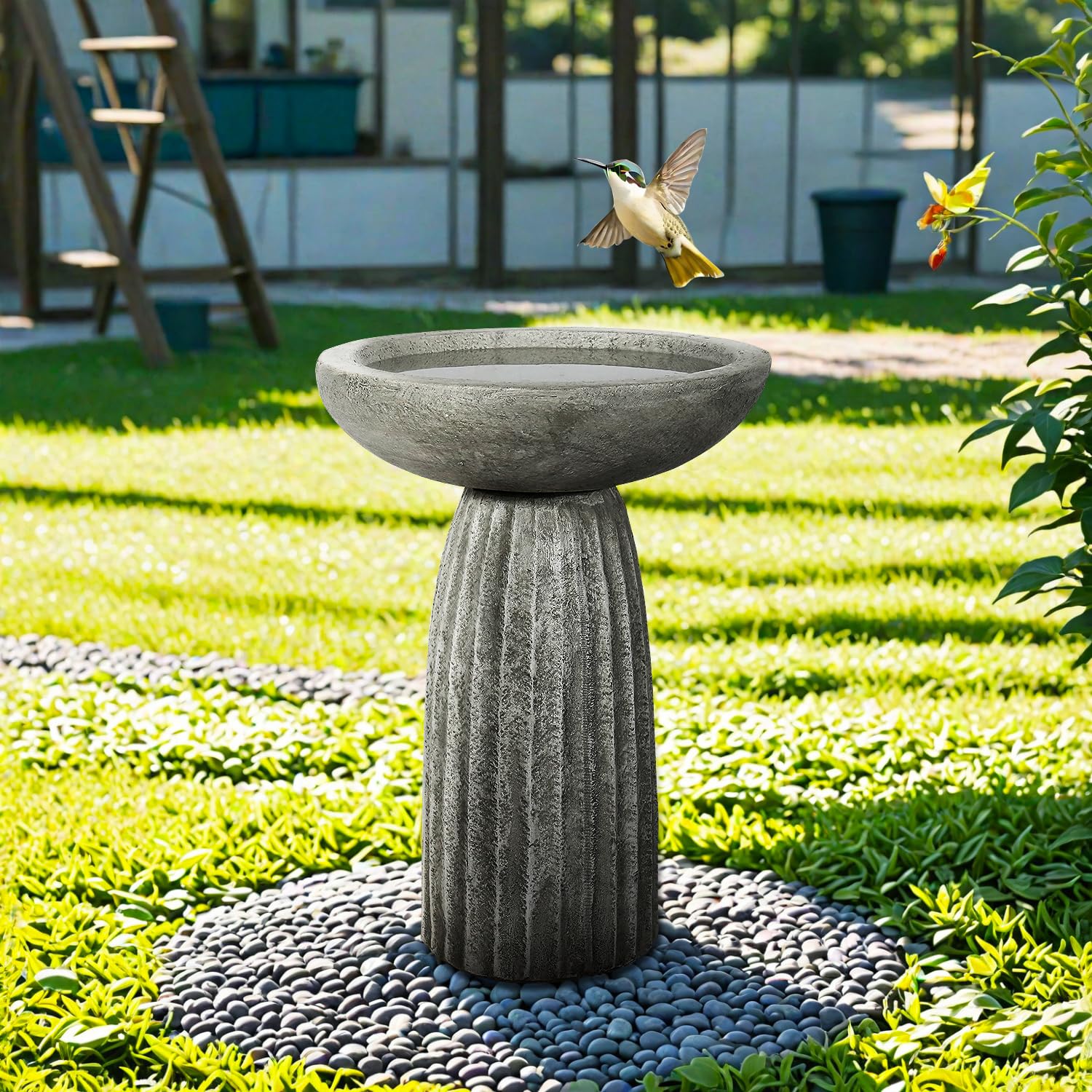 SunJet Fibre-Reinforced Concrete Bird Bath