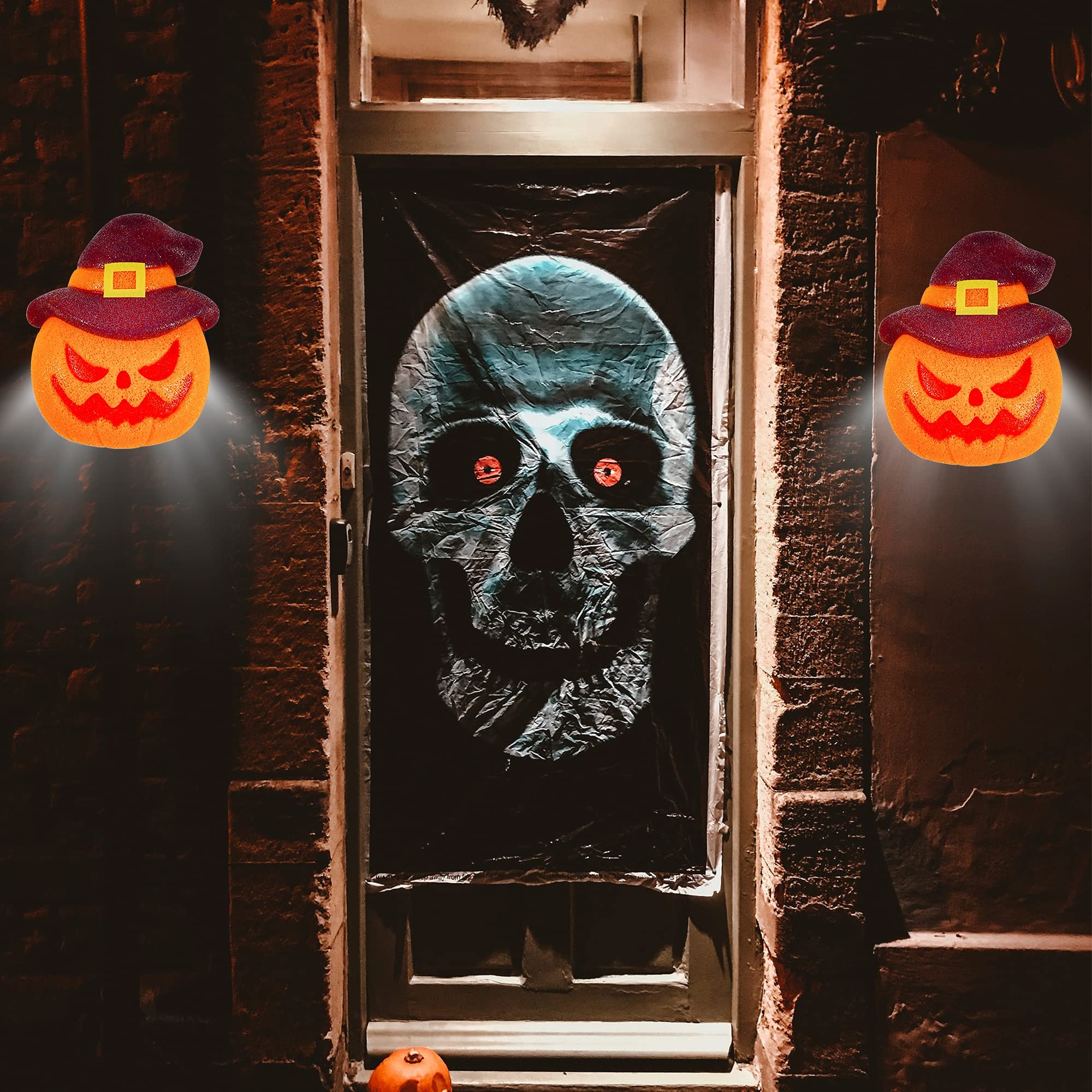 ハロウィン装飾品 約30cm x 20cm❣️ライト付き❣️H♡Y⭐︎mama❣️ Amazon.co.jp: Twinkle Star ハロウィンポーチライトカバー 2個