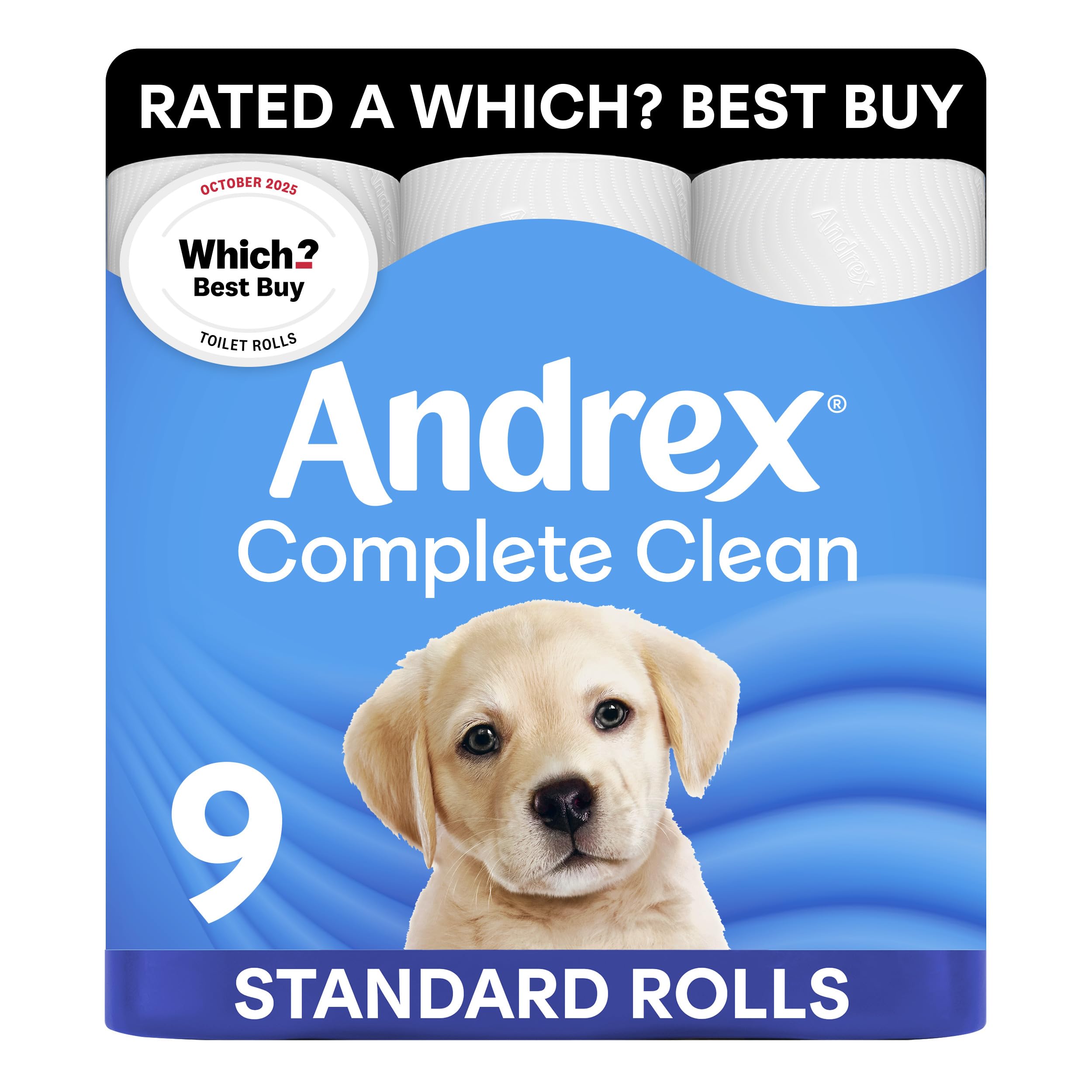 Complete Clean Toilet Roll - 9 Toilet Rolls, 2-Ply, Now Even Softer, FSC Certified, endorsed as a Which? Best Buy