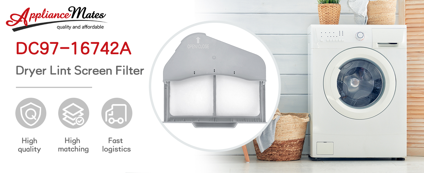 Amazon.com: DC97-16742A Dryer Lint Trap Filter Replacement for