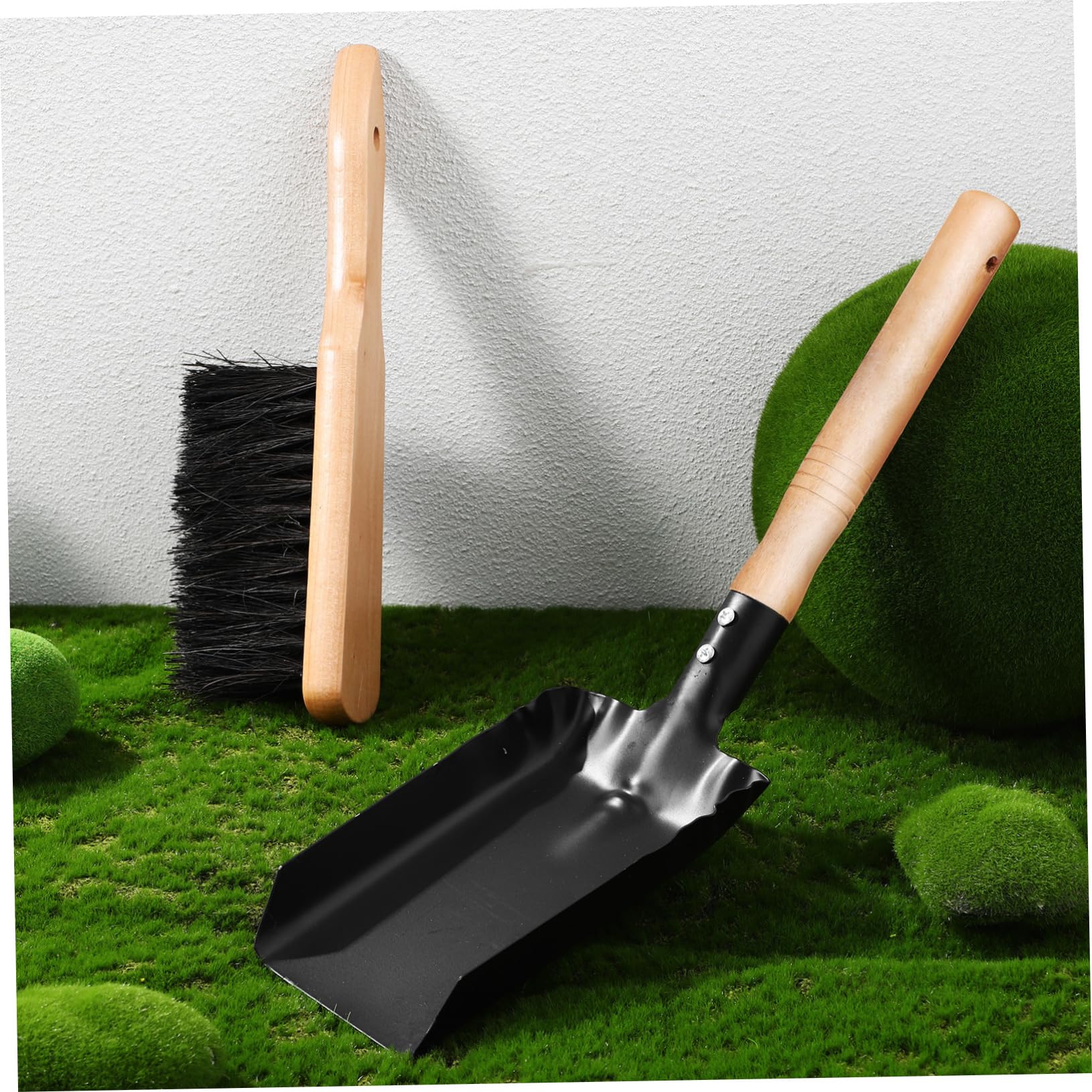 UPKOCH 5 Juegos Juego De Pincel De Espátula Ceniza Herramientas De Chimenea Pala Pala Interior Carbón Pala De Cepillo Para Chimenea Barriendo Limpieza Multifunción Raspado De Madera
