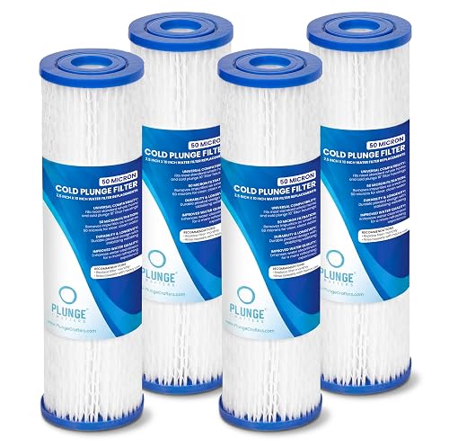 50 Micron Sediment Filter Cartridges Cold Cold Plunge product photo (Cold Plunge) — ScooterReviewPro review