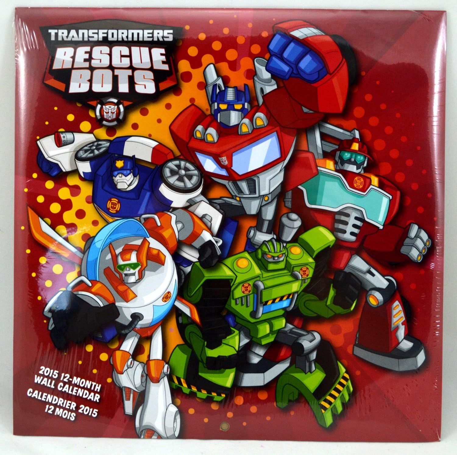 2015 Wall Calendar: Transformers - Rescue Bots