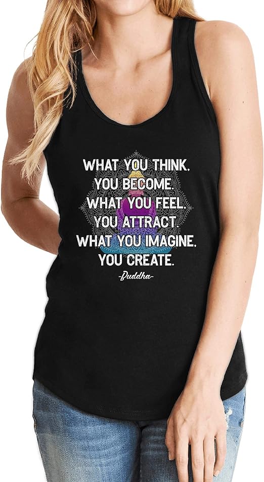 Yoga Saying Tank Tops