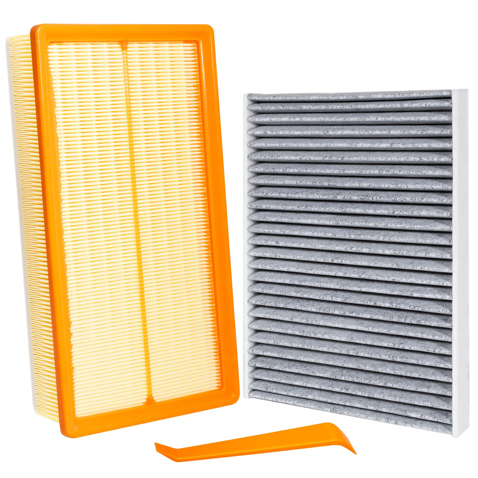 Engine &amp; Cabin Air Filter Kit Compatible with Volkswagen Atlas 2018-2023 Atlas Cross Sport 2020-2023 Replaces 3QF129620 CA12293 CF11643