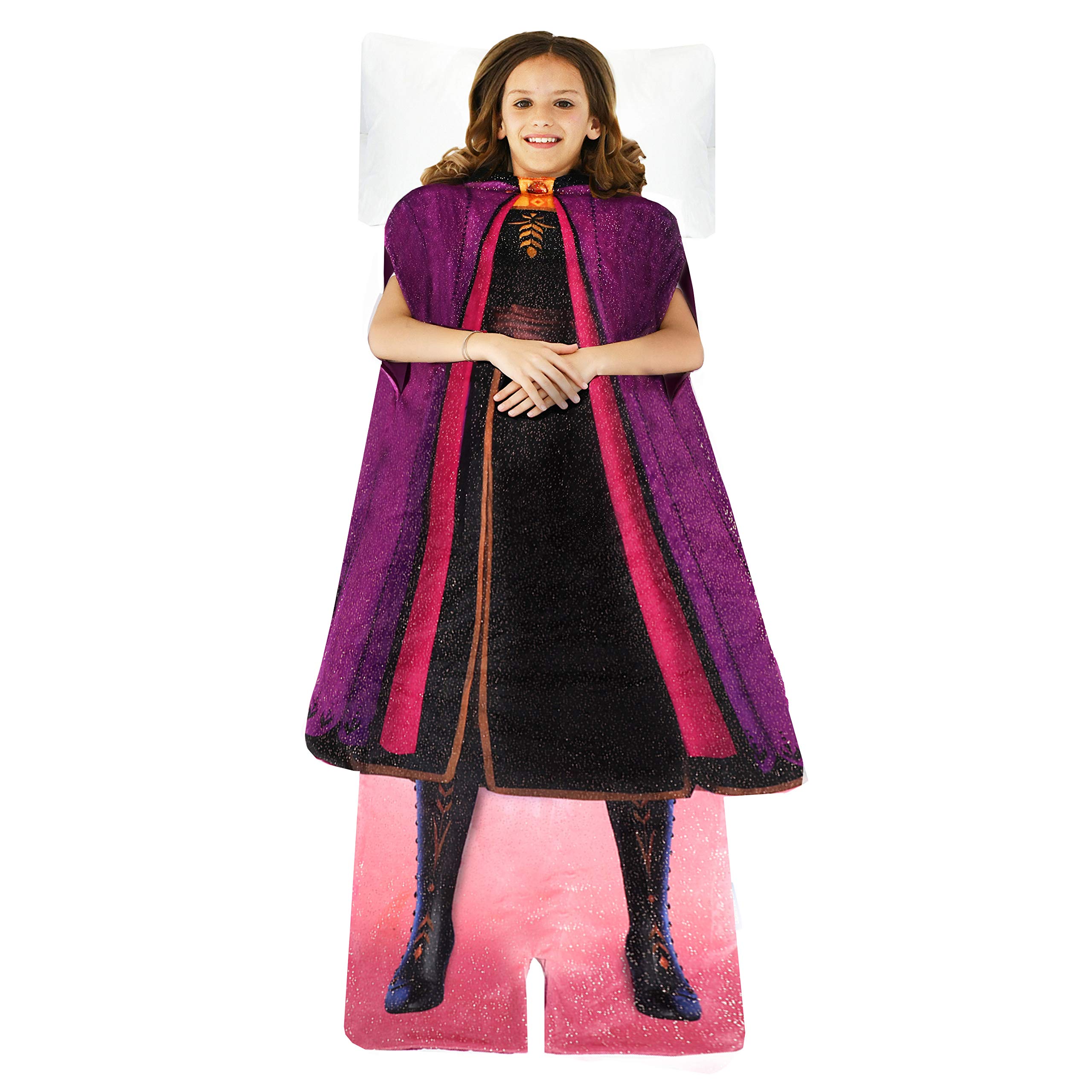 Blankie TailsDisney Princess Dress Wearable Blanket - Soft Princess Minky Fleece Blanket Machine Washable Fun Disney Blanket