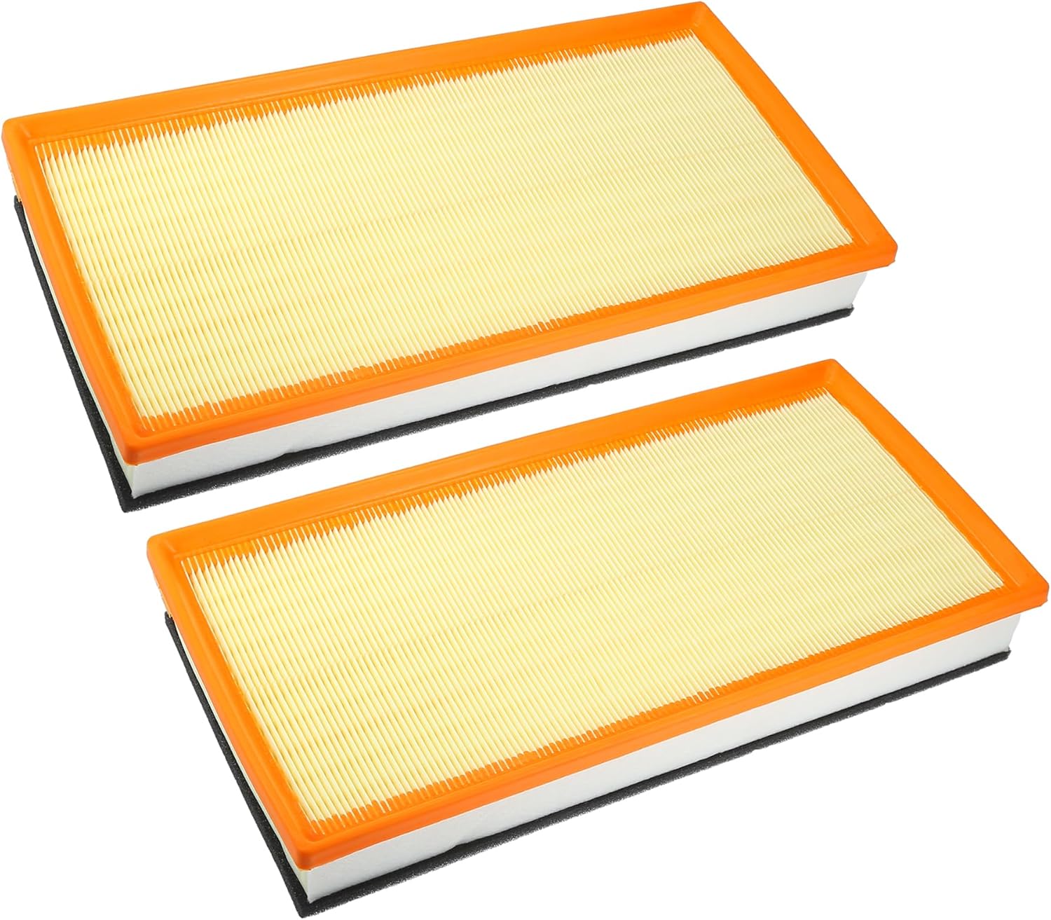 Engine Air Filter No.7L0129620A Air Flow Intake Filter for Audi Q7 2007-2015 for VW Touareg 3.6L V6 07-10 for Porsche Cayenne 02-10 (Set of 2)