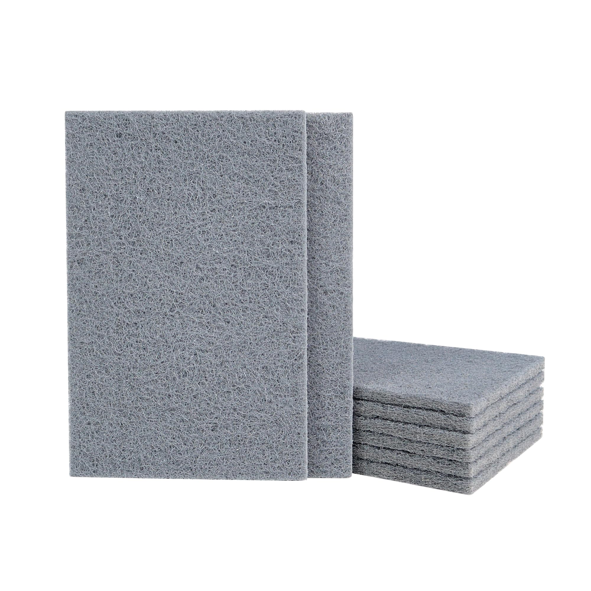 Almohadillas rascadoras ultrafinas grises para uso general, caja de 8-6 pulgadas x 9 pulgadas - raspado final, raspado, rectificado, limpieza, preparación de mezcla de colores, adherencia