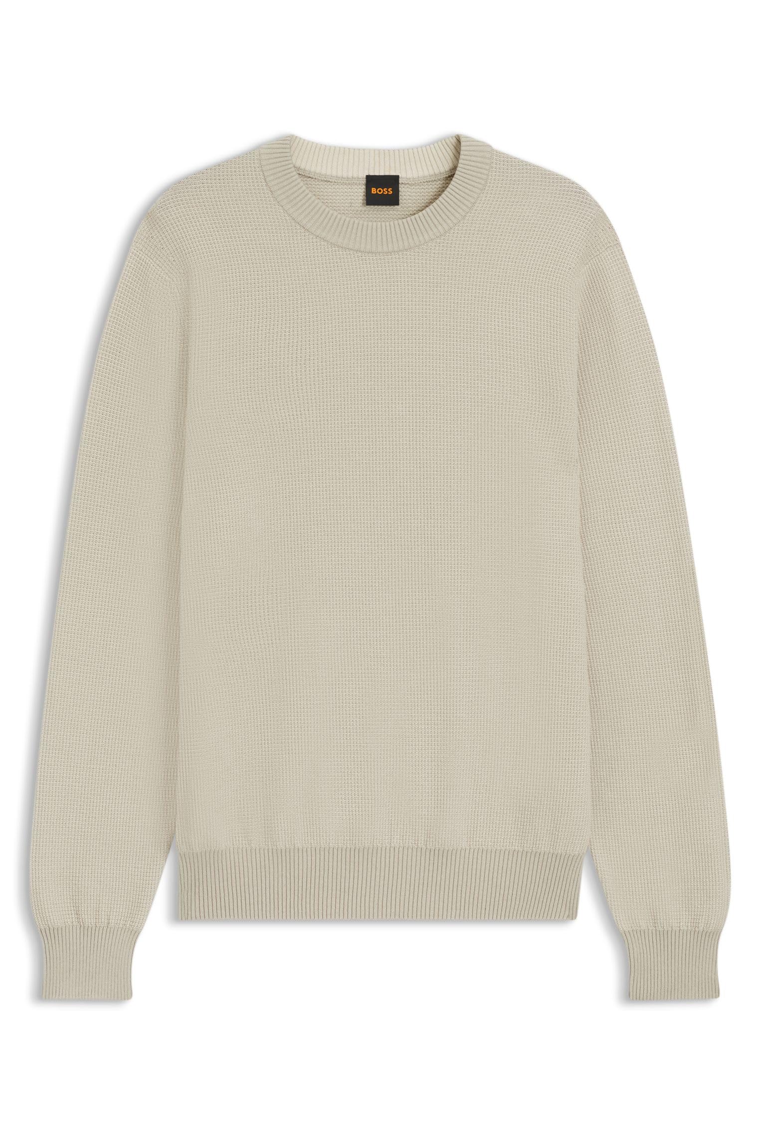 BOSS Bluza z dzianiny Mężczyźni Klapok