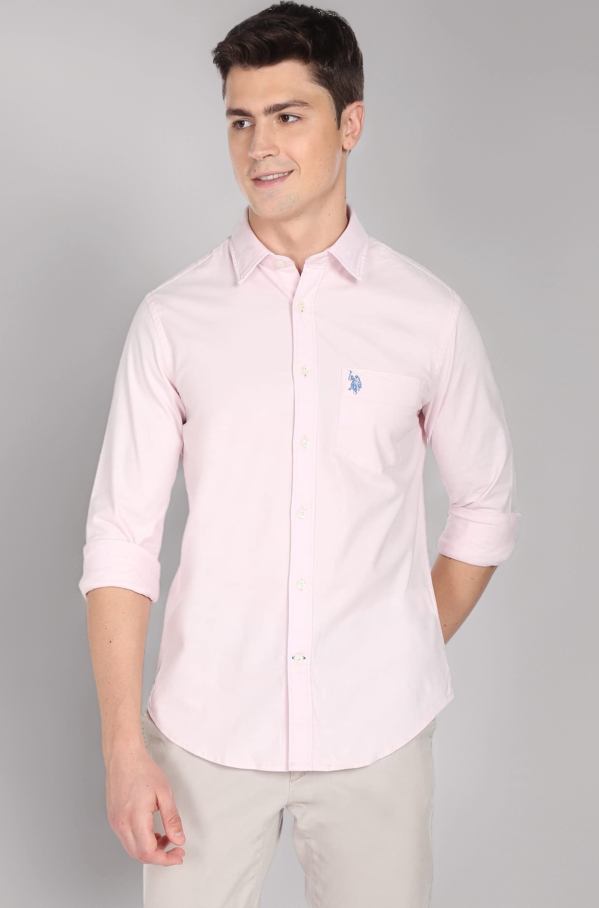 U.S. POLO ASSN. Men Cotton Regular Fit SHIRTS