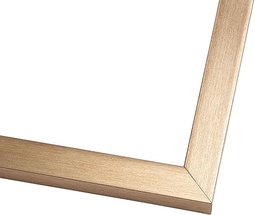 Miniatura 2 de Marcos de fotos modernos para decoración de pared, 7.5 x 23.5 pulgadas, marco de collage de fotos con acabado de bronce dorado con paspartú blanco