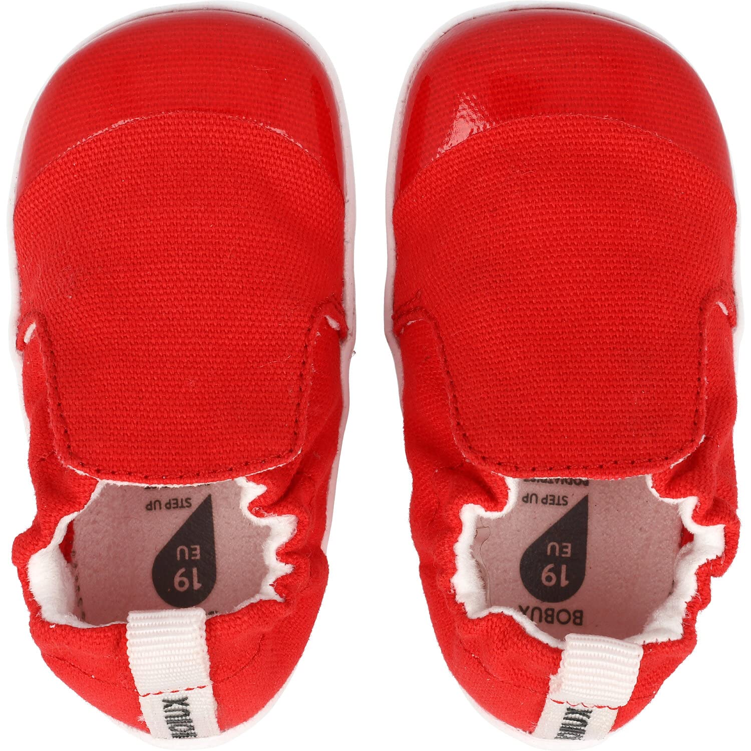 Bobux Xplorer Scamp Rosso Cotone Tessuto 21 EU