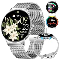 LIGE Smartwatch Donna, 1,43" AMOLED Ultra-sottile Smartwatch con 7,9 mm