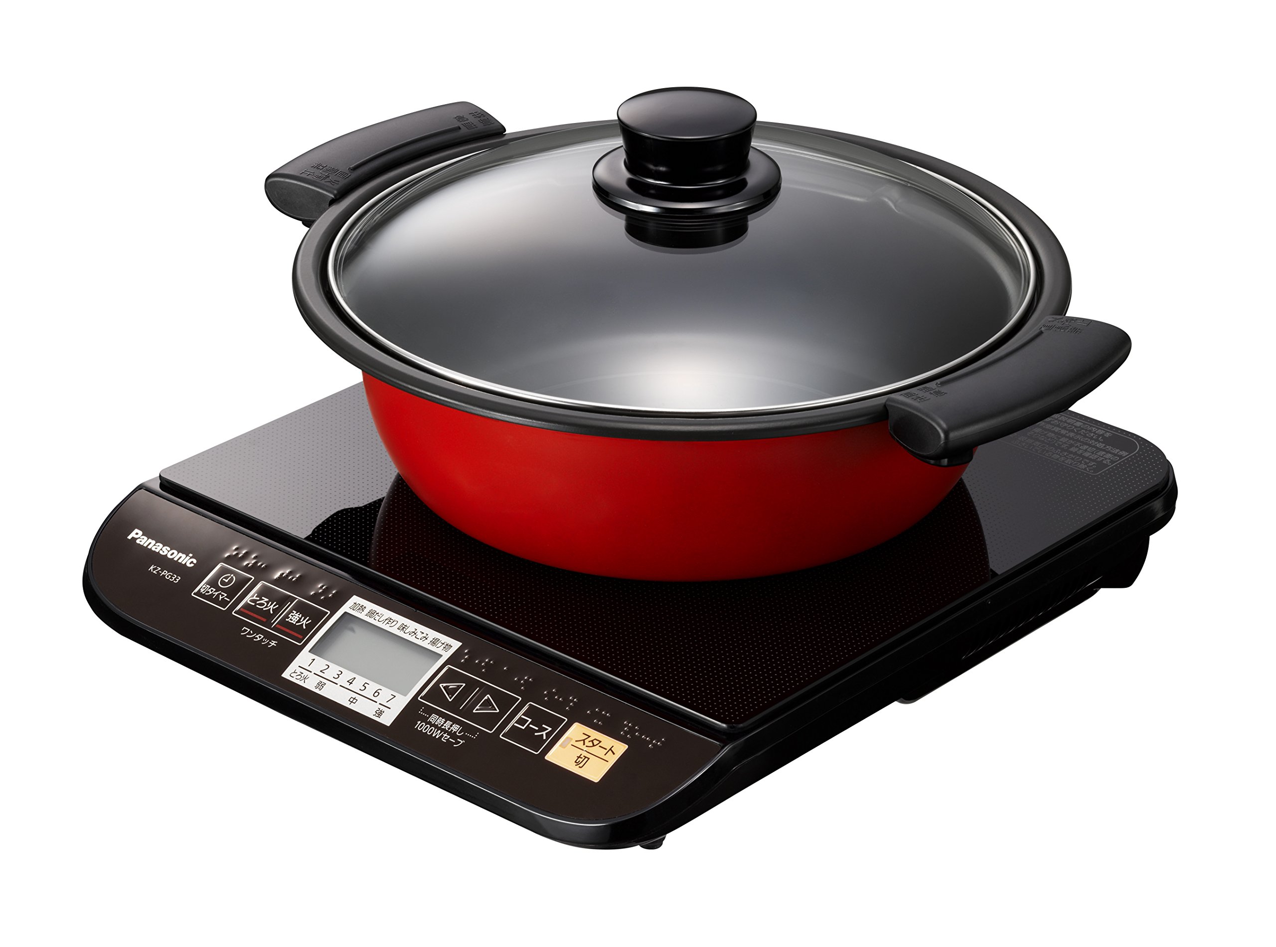 Panasonic IH cooker black With pot KZ-PG33-K