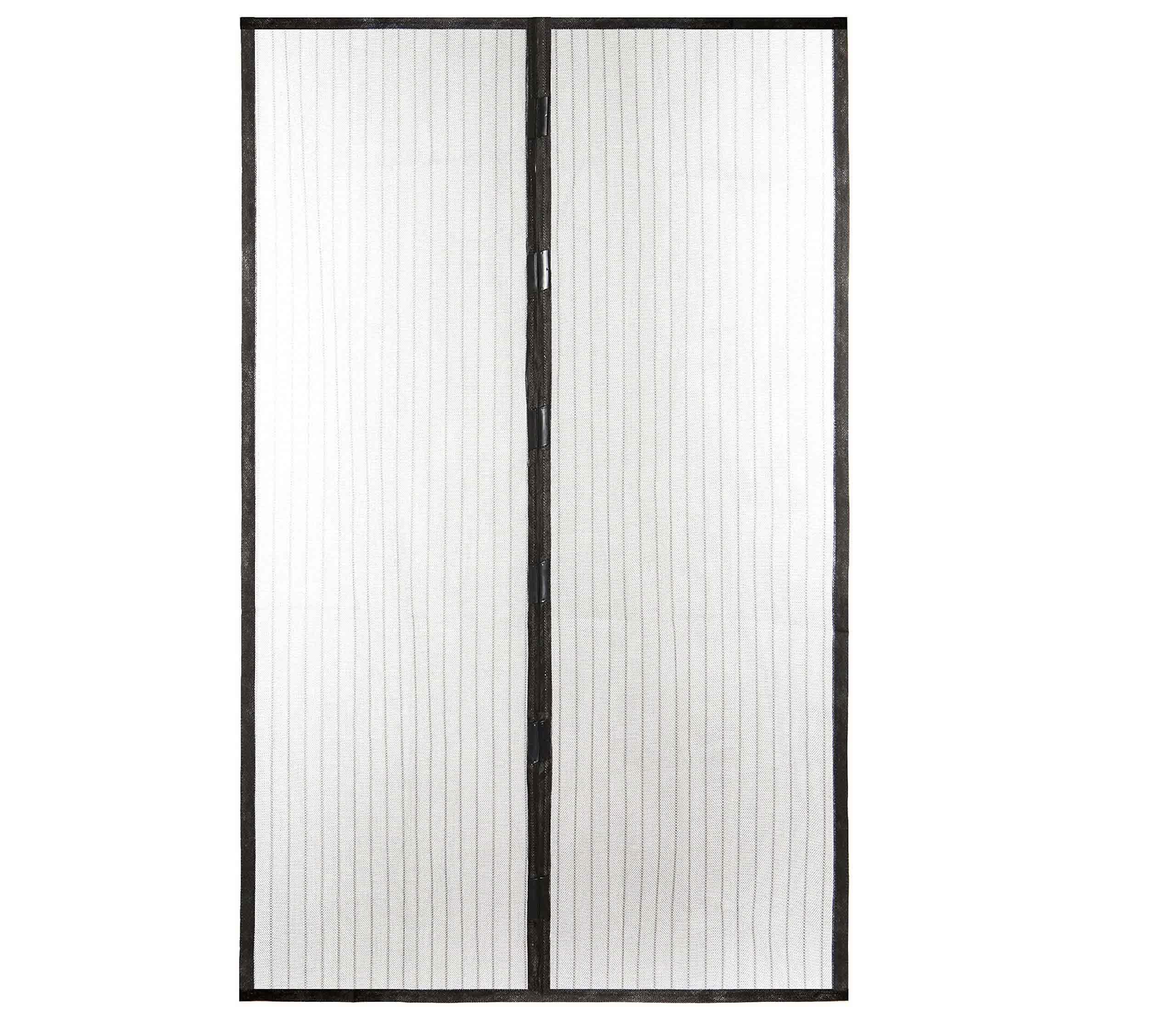 Vfm E-Store Black Vfm - Magnetic Fly Screen Door 210 Cm X 100Cm Insect Screen