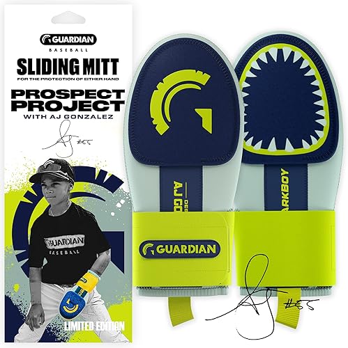 Miniatura 8 de Guante deslizante Guardian Baseball - Tallas para jóvenes y adultos - Guante deslizante para béisbol - Correa de compresión elástica