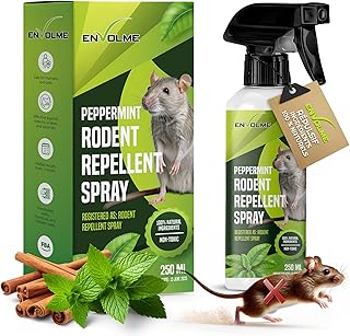 Anti Souris - Répulsif Souris - Menthe Poivrée Repulsif - Répulsif Rat - Spray Anti Rongeur - Protection 100% naturelle
