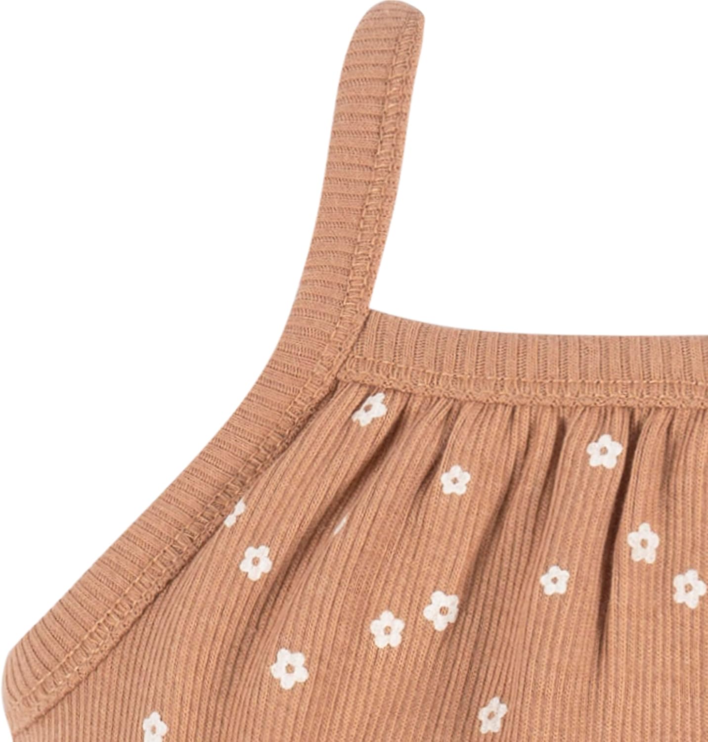 Gerber baby-girls Sleeveless Cotton Long-leg Romper Jumpsuit - Image 4